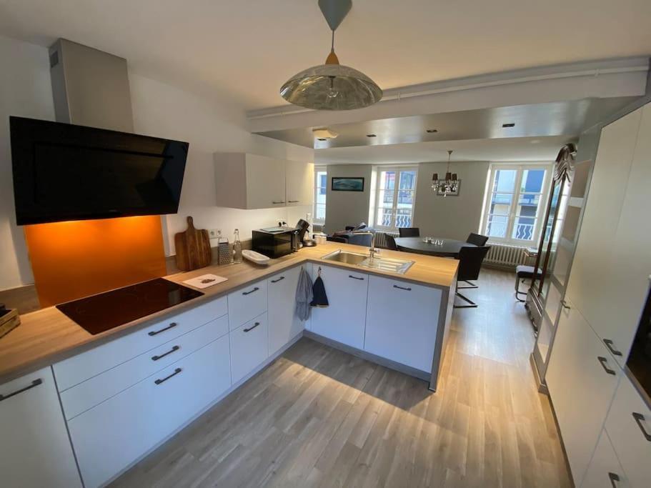 Appartement Les Corsaires Granville Luaran gambar